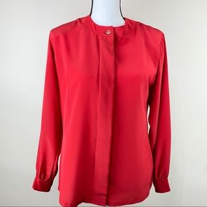 Country Sophisticates by Pendleton blouse Sz 8